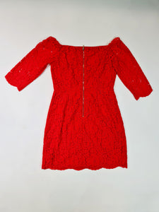 Vestido Formal Corto, Marciano - Rojo