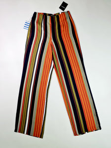 Pantalon de Vestir Forever21 - Naranja/Negro/Amarillo