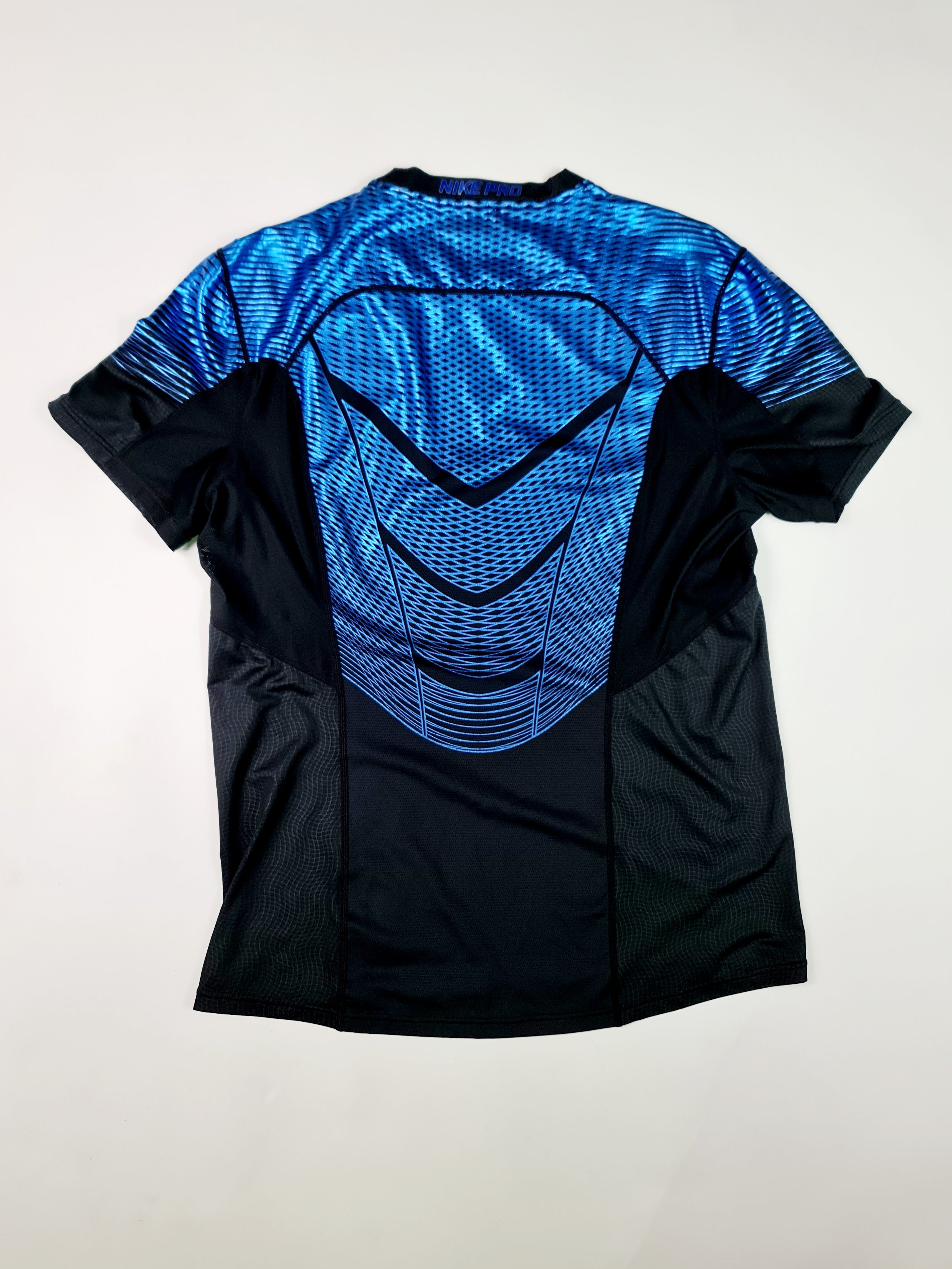 T-shirt Deportivo Nike - Negro/Azul