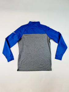 Suéter marca Nike - Azul & Gris (Talla: M)