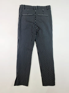 Pantalon, H&M - Negro/Blanco (Talla: 8)
