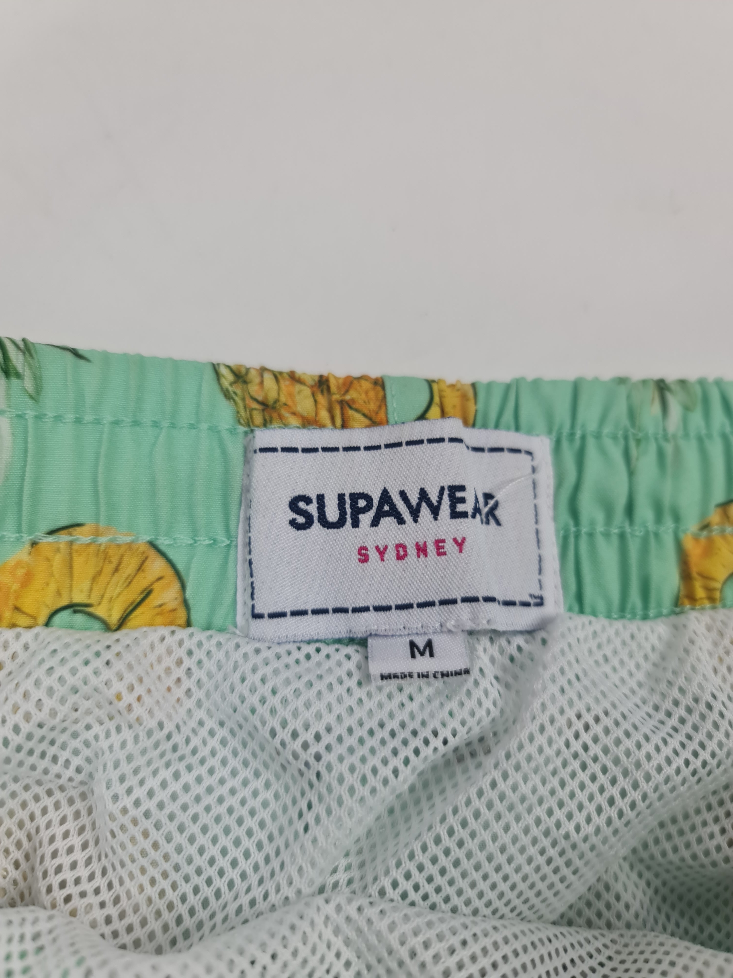 Speedo marca  Supawear - (Talla: M) Verde/Azul