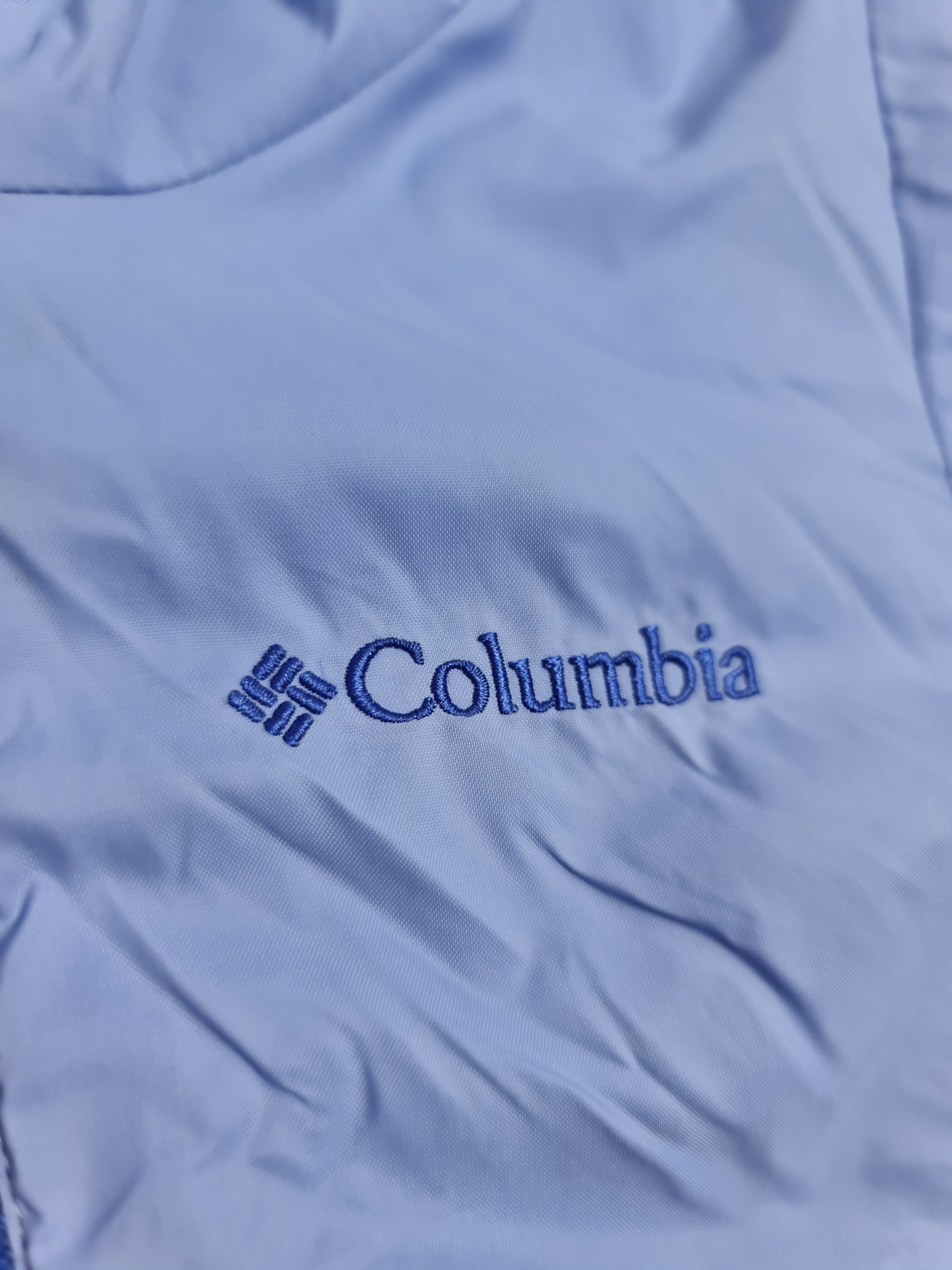 Suéter morado marca Columbia, talla 2 años