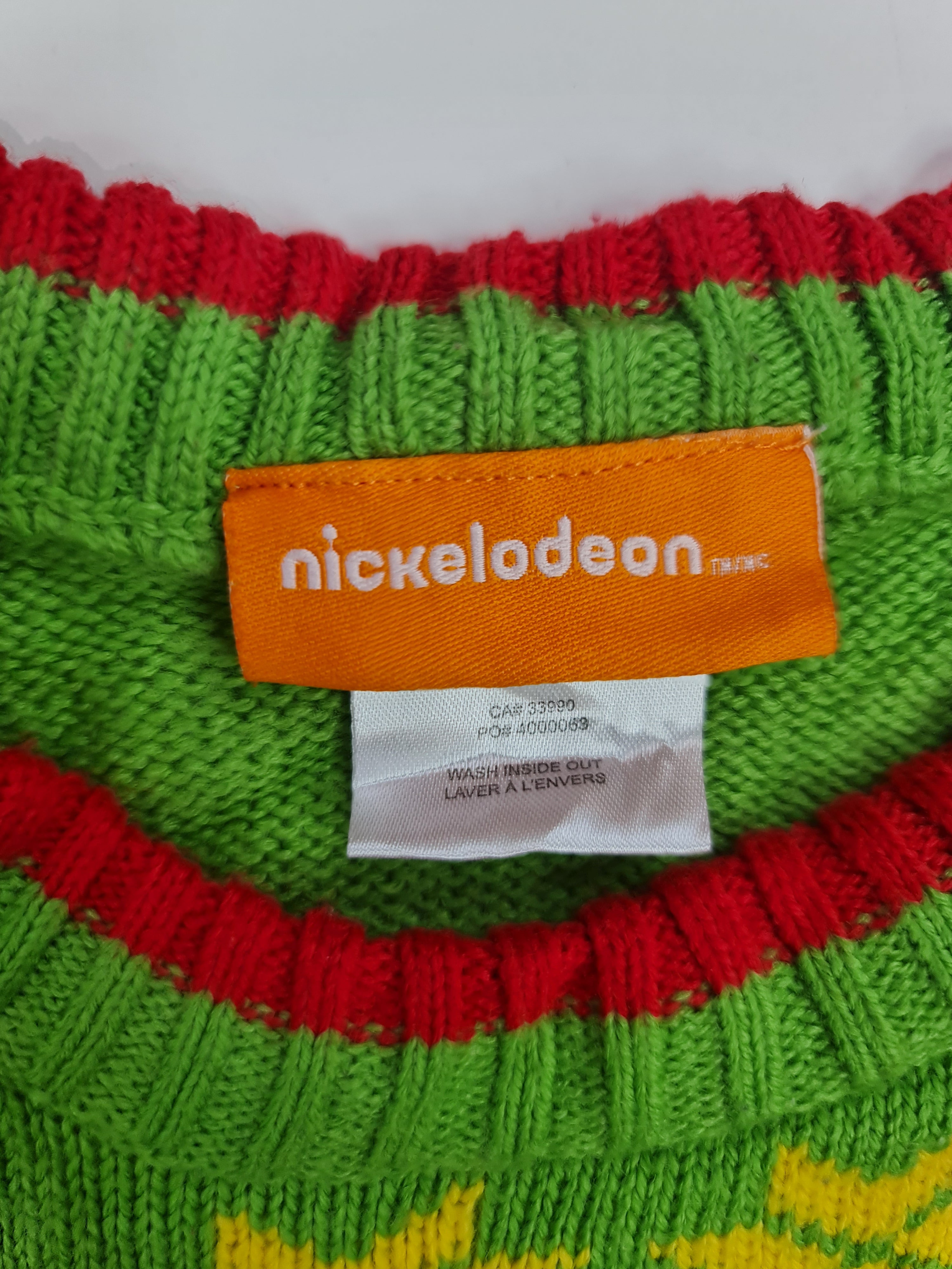 Suéter Navideño marca Nickelodeon - para niños de 10-12 años