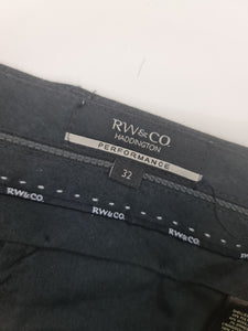 Pantalon de hombre marca RW&CO - (Talla: 32) Negro
