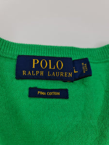 Suéter de mujer marca Ralph Lauren - (Talla: L/G) Verde
