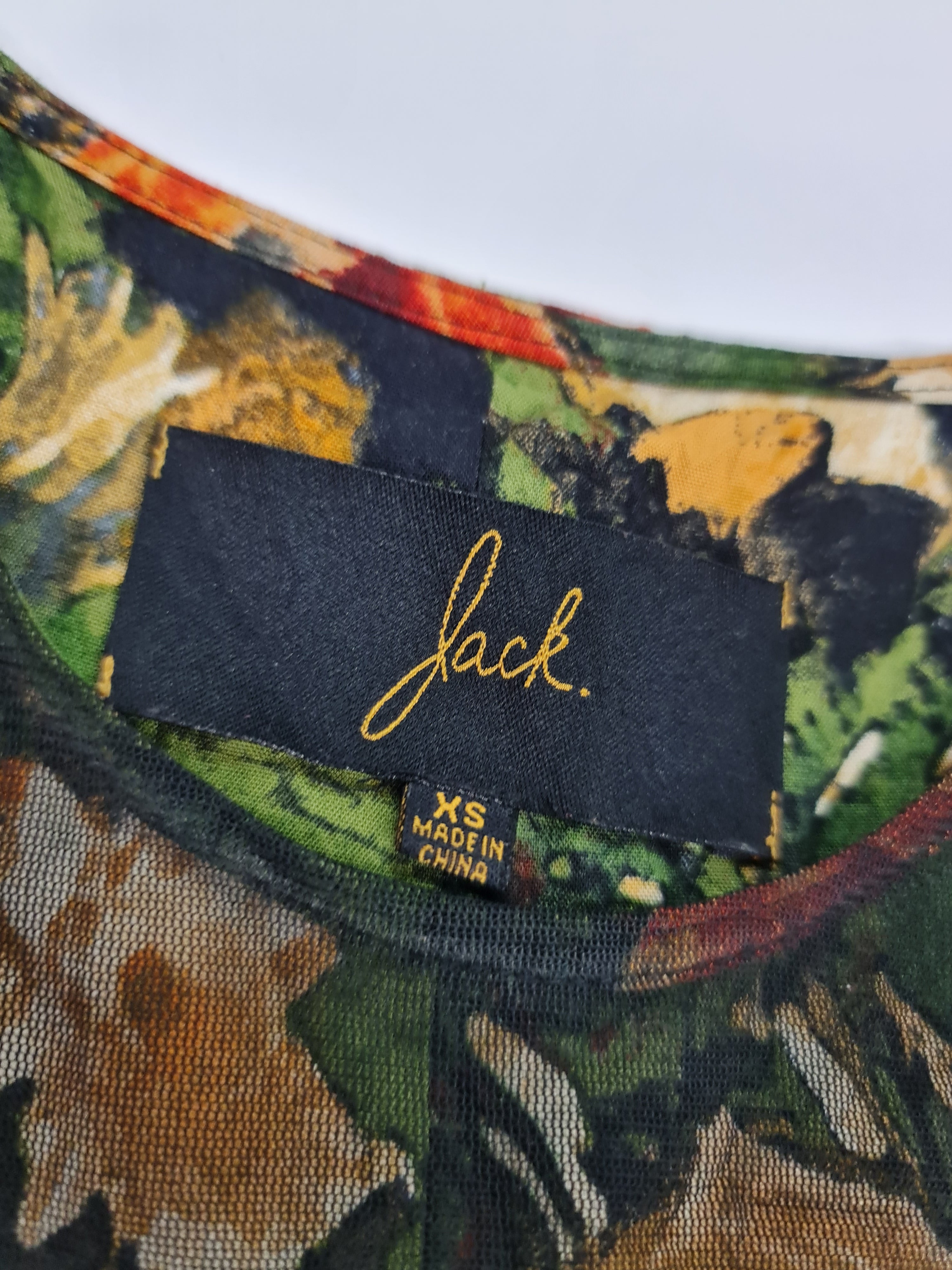 Vestido marca Jack - (Talla: XS/XP)