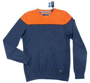 Sweater Buffalo - Azul/Naranja